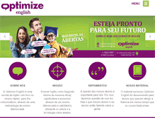 Tablet Screenshot of optimizeenglish.com